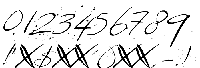 DKSundayMonday Font OTHER CHARS