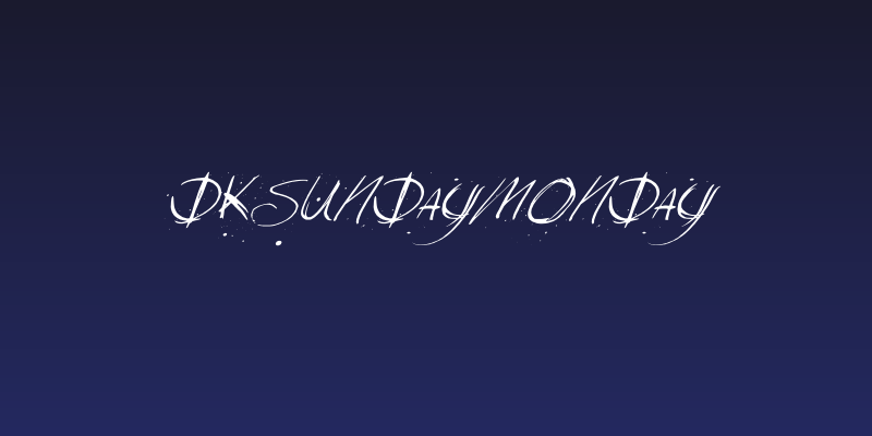 DKSundayMonday Social Header