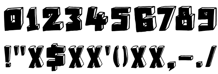 DKTechnojunk Font OTHER CHARS