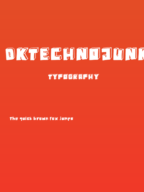 DKTechnojunk Poster