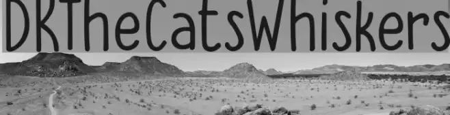 DKTheCatsWhiskers Font examples