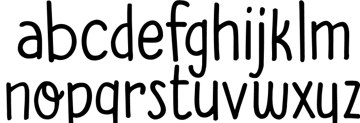 DKTheCatsWhiskers Font LOWERCASE