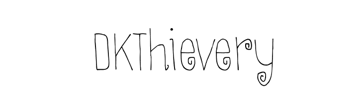 DKThievery Font