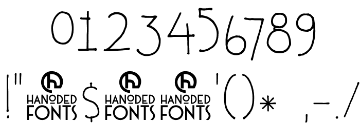 DKTobu Font OTHER CHARS