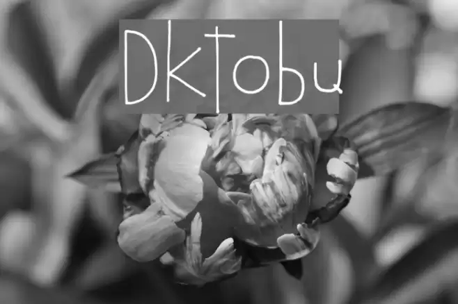 DKTobu Font examples