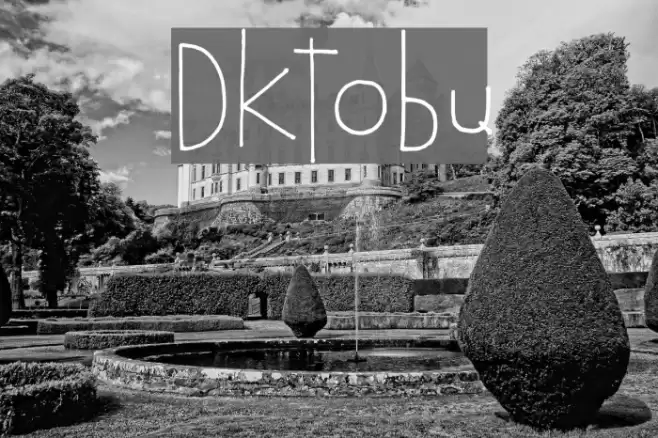 DKTobu Font examples