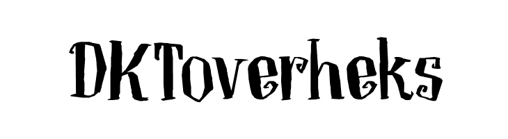 DKToverheks  Free Fonts Download