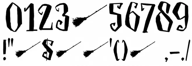 DKToverheks Font OTHER CHARS