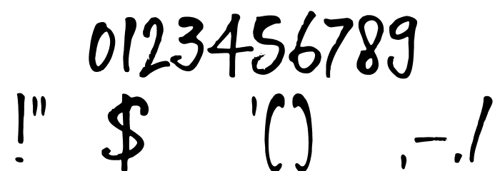 DKVentana Font OTHER CHARS