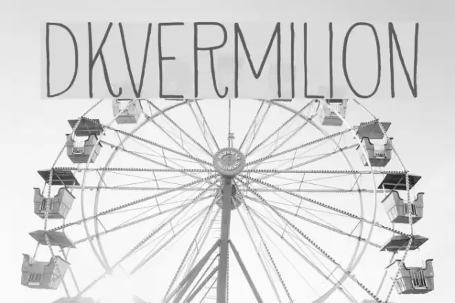 DKVermilion Font examples