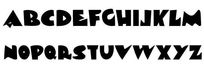 DKViareggio Font LOWERCASE