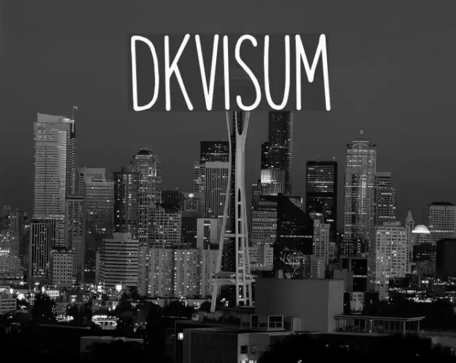 DKVisum Font examples