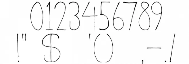 DKWayang Font OTHER CHARS