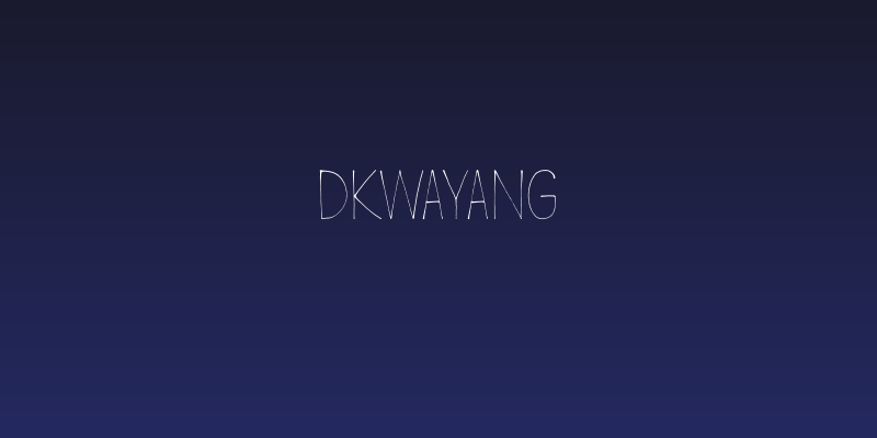 DKWayang Social Header