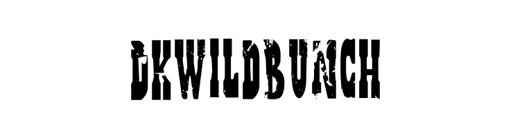 DKWildBunch  Descarca Fonturi Gratis