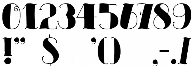 DKZeebonk Font OTHER CHARS