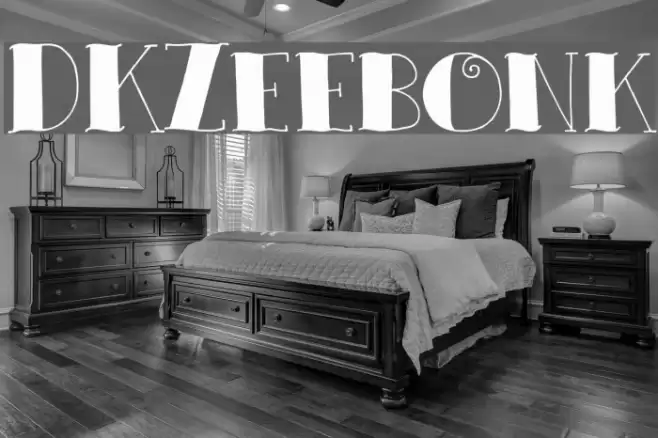 DKZeebonk Font examples
