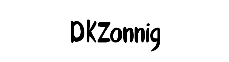 DKZonnig Font