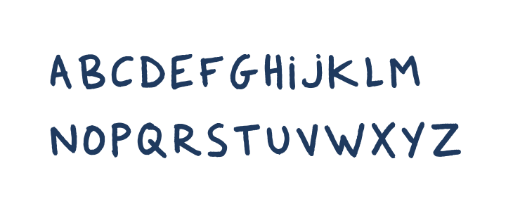 Dker Felt Pen Lowercase