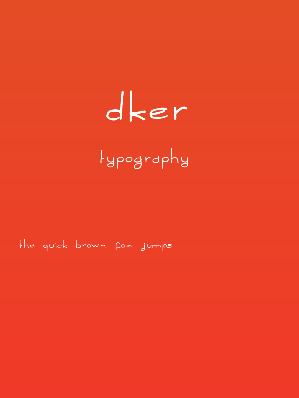 Dker Poster