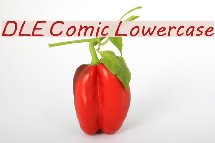 DLE Comic Lowercase Font examples