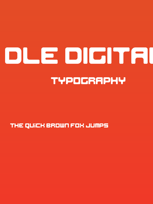 DLE Digital Regular Poster