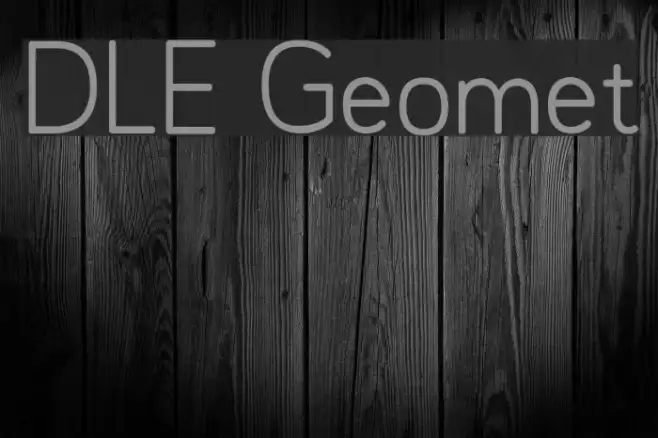DLE Geomet Example 1