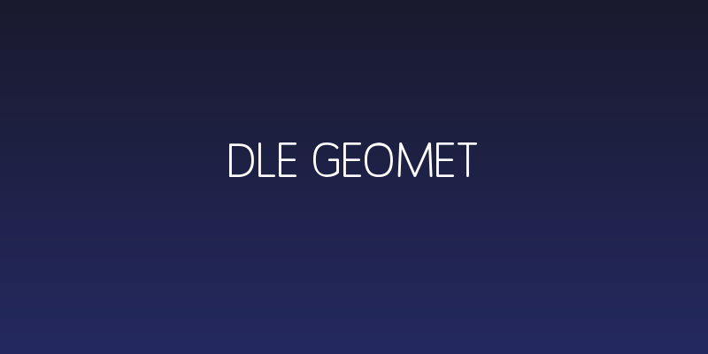 DLE Geomet Social Header