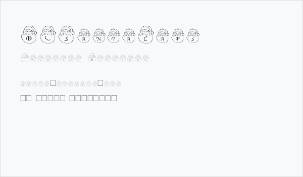 DLSantaCaps Business Card