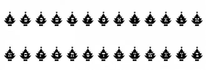 DLTreeCaps Schriftart Groß