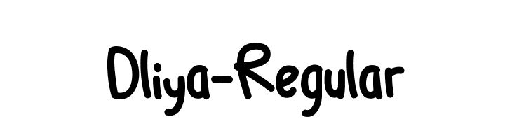 Dliya-Regular  नि: शुल्क फ़ॉन्ट्स डाउनलोड