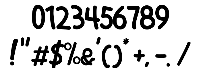 Dliya-Regular Font OTHER CHARS
