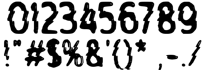 Dliyut Font OTHER CHARS