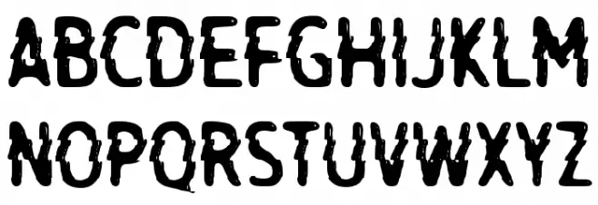 Dliyut Font Litere mari