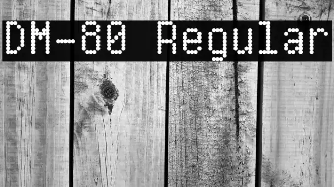 DM-80 Regular Example 2