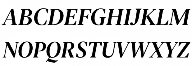 DM Serif Text Italic Fuentes MAYÚSCULAS