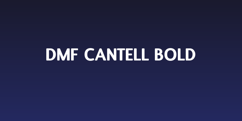 DMF Cantell Bold Social Header