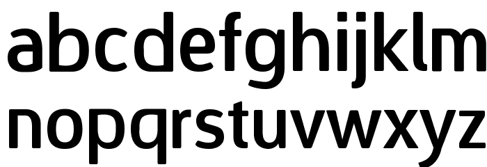 DMF Cantell Book Font LOWERCASE