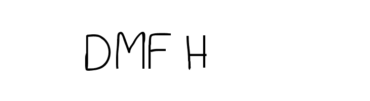 DMF Handatme  Descarca Fonturi Gratis