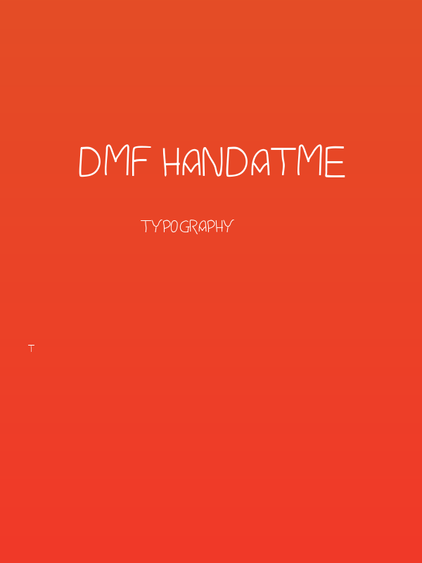 DMF Handatme Poster