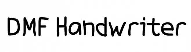 DMF Handwriter  Fuentes Gratis Descargar