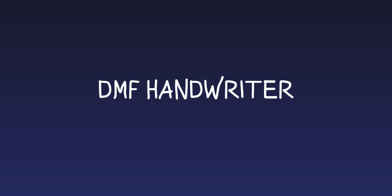 DMF Handwriter Social Header