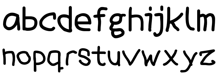 DMF Handwriter Font LOWERCASE