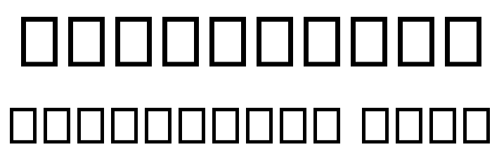 Dmesh Medium Font OTHER CHARS
