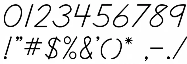 DmoDNConnect Font OTHER CHARS