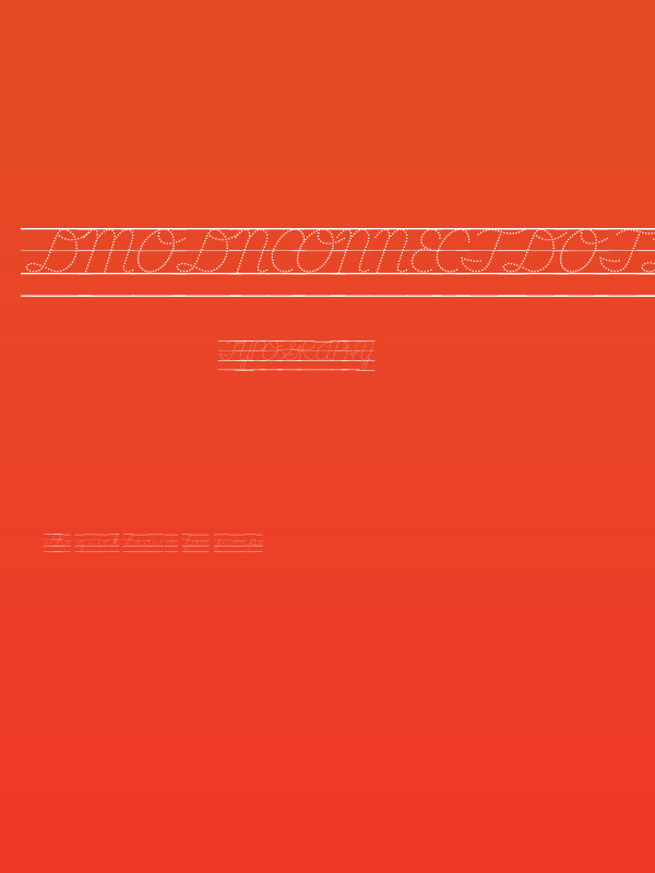 DmoDNConnectDotLine Poster