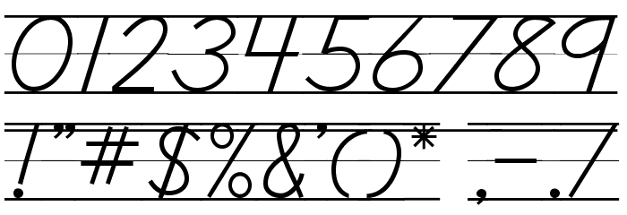 DmoDNConnectLineOT Font OTHER CHARS