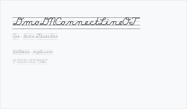 DmoDNConnectLineOT Business Card