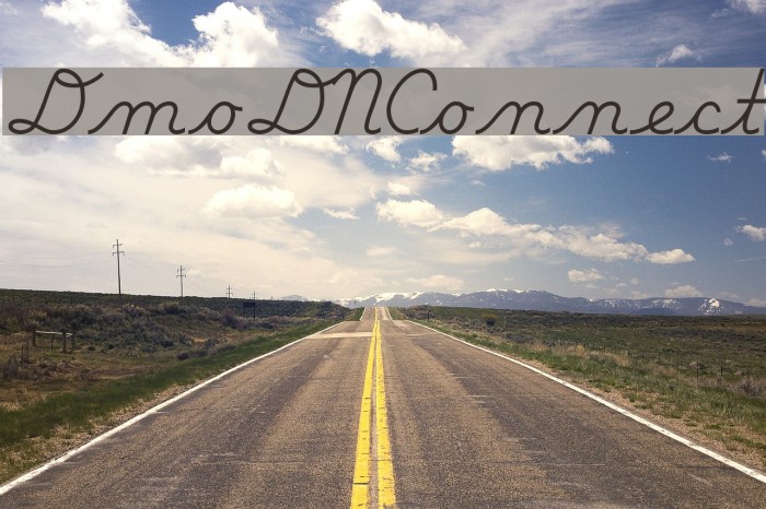 DmoDNConnect Font examples