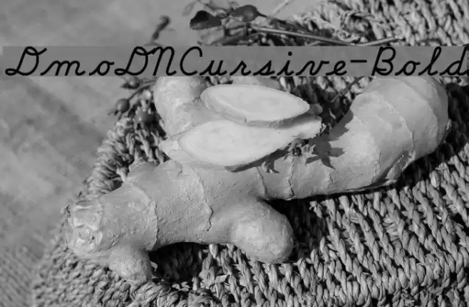 DmoDNCursive-Bold Font examples